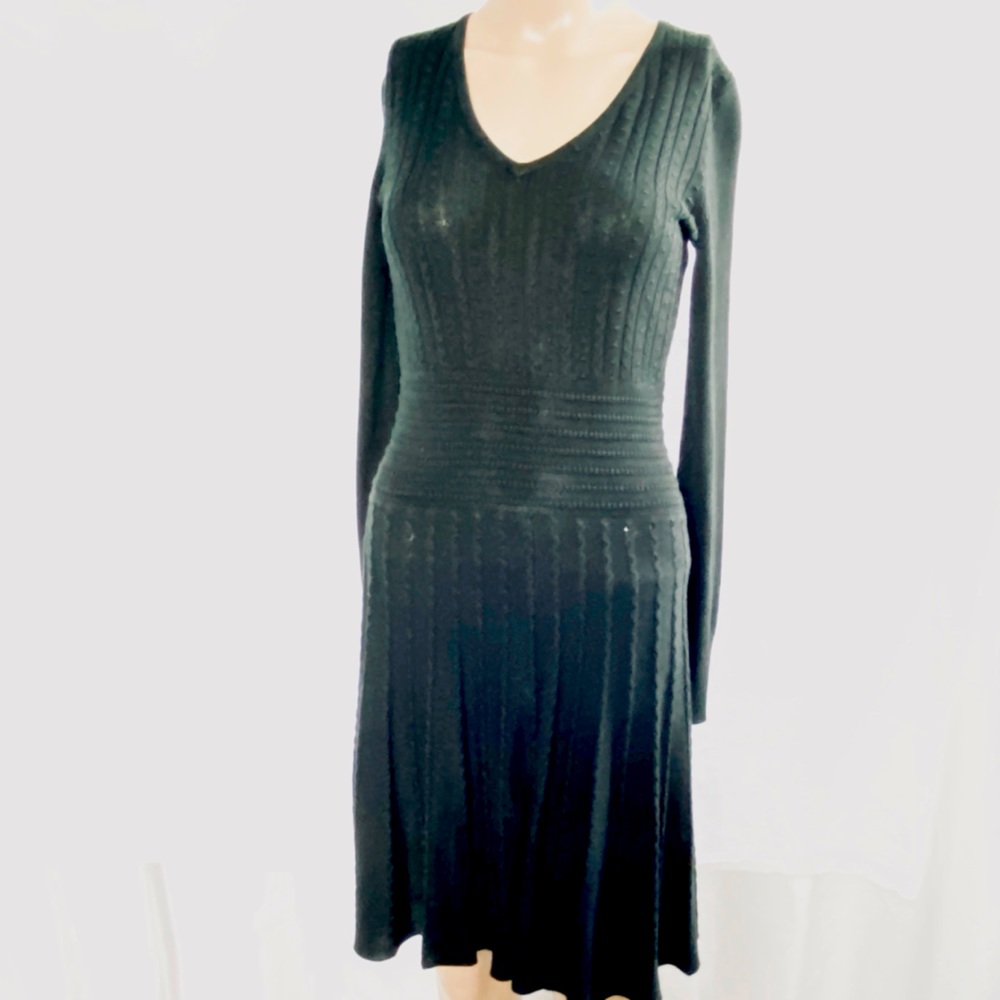 Vince Camuto Ribbed Sweater Dress Small